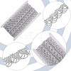 Wavy Metallic Polyester Ribbon OCOR-WH0077-56A-6