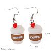 Food Theme Resin Dangle Earrings FS-WGC167F-14-1
