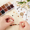   Natural Wood Beads Sets WOOD-PH0002-51B-3
