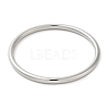 304 Stainless Steel Simple Roung Ring Bangles for Women BJEW-F461-01E-P-2