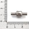 304 Stainless Steel European Clasps STAS-Z115-04P-06-3