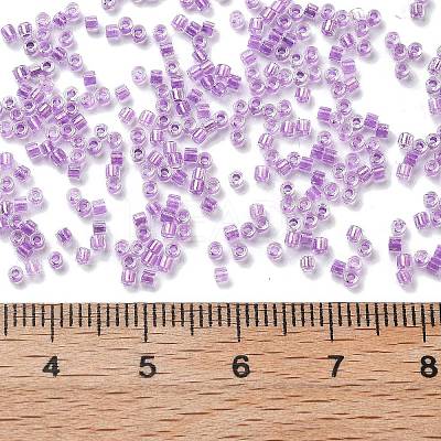 Transparent Inside Colours Glass Seed Beads X1-SEED-H003-04E-1