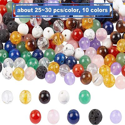 Natural and Synthetic Gemstone Beads G-PH0034-08-1