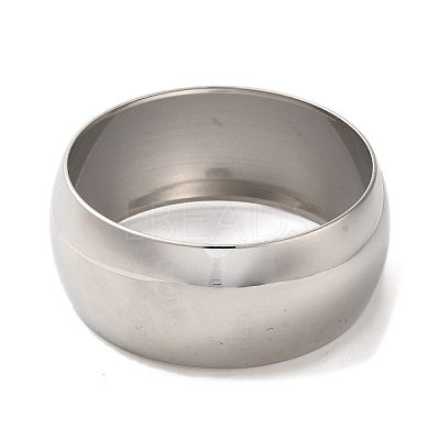 Non-Tarnish 304 Stainless Steel Plain Bangles BJEW-Q773-03E-P-1