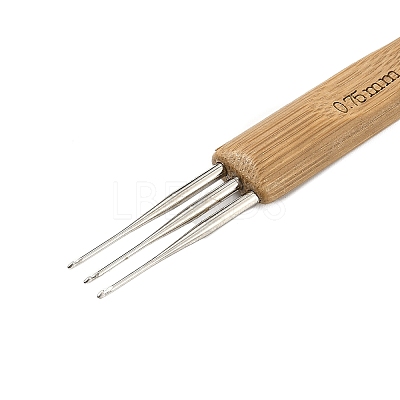 3Pcs 3 Styles Iron Crochet Hooks AJEW-C041-04-1