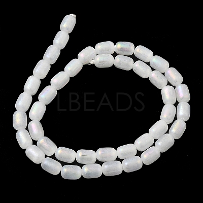 Natural Selenite Beads Strands G-F750-B-21-1