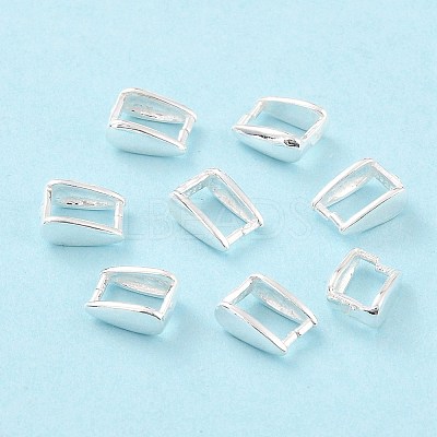 925 Sterling Silver Ice Pick Pinch Bails STER-Z001-016A-S-1
