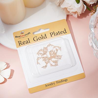 18Pcs Brass Charms KK-BBC0016-08-1