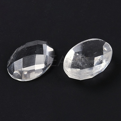 Natural Quartz Crystal Cabochons G-G760-A19-1
