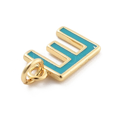Rack Plating Brass Pendants KK-C065-03E-G-1