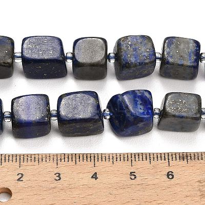 Natural Lapis Lazuli Beads Strands G-D108-B01-1