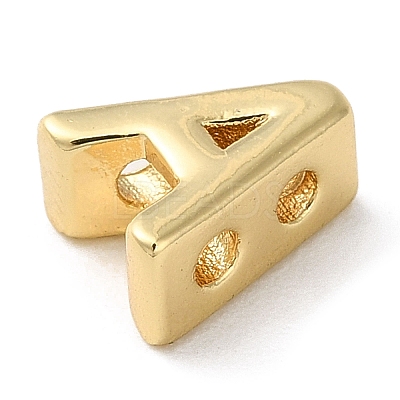 Rack Plating Brass Slide Charms KK-M254-15G-A-1