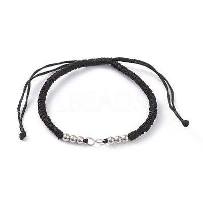 Adjustable Braided Polyester Cord Bracelet Making AJEW-JB00849-04-1