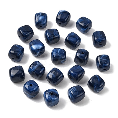 Opaque Acrylic Beads OACR-D320-01F-1