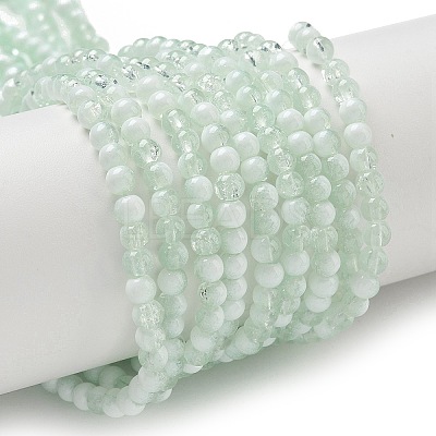 Crackle Glass Beads X1-GLAA-U001-4mm-01-1
