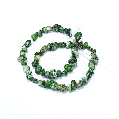 Natural Imperial Jasper Bead Strands G-P444-05E-1