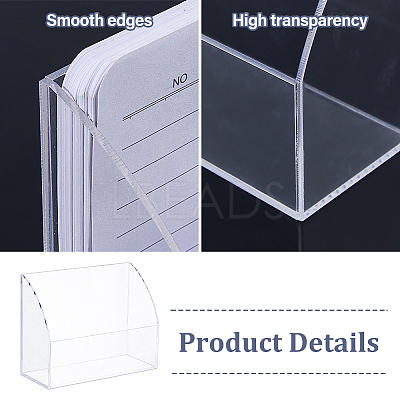 Acrylic Display Holder for Facial Mask ODIS-WH0030-235-1