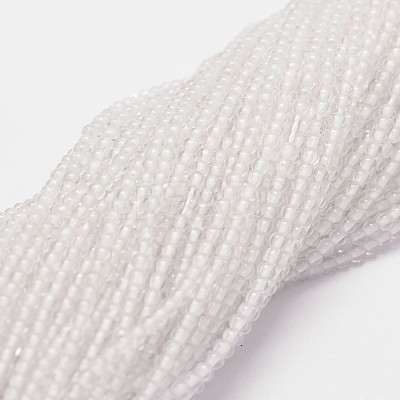 Natural Quartz Crystal Beads Strands X-G-N0218-01-2mm-1