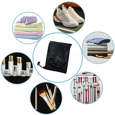 Oxford Cloth Drawstring Pouches with Cord ABAG-WH0039-63B-1