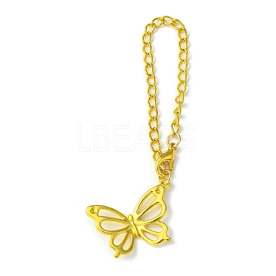 Alloy Butterfly Cup Pendant Decorations HJEW-JM01786-1