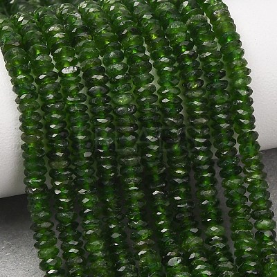 Natural Green Diopside Beads Strands GG-NH0012-B02-4mm-1