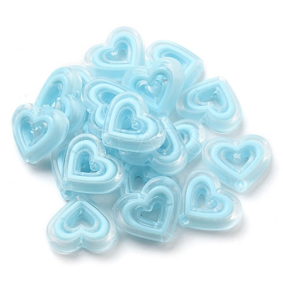 Acrylic Beads X-SACR-G033-01F-1