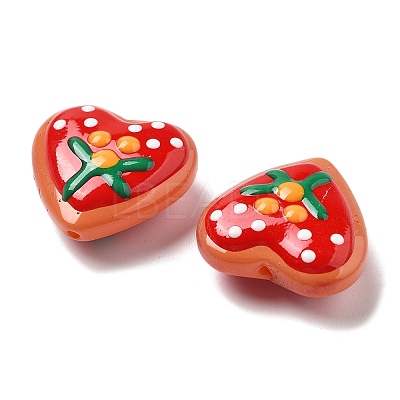 Baking Paint Glass Enamel Beads LAMP-V001-06H-1