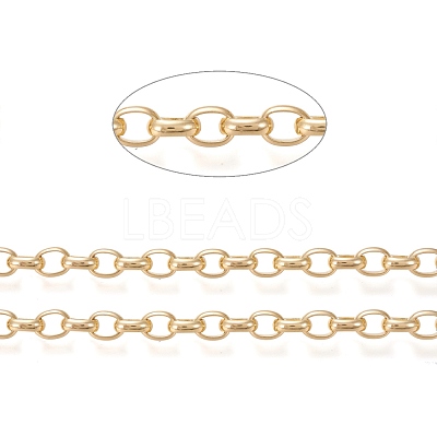 Brass Cable Chains CHC-M020-14G-1