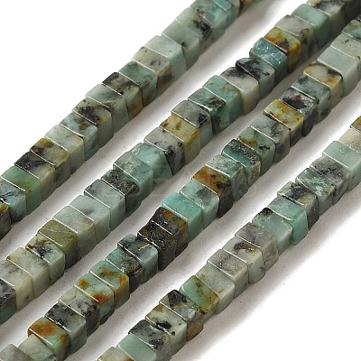 Natural African Turquoise(Jasper) Beads Strands G-N342-83-1