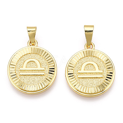 Brass Pendants KK-T070-01G-03-1