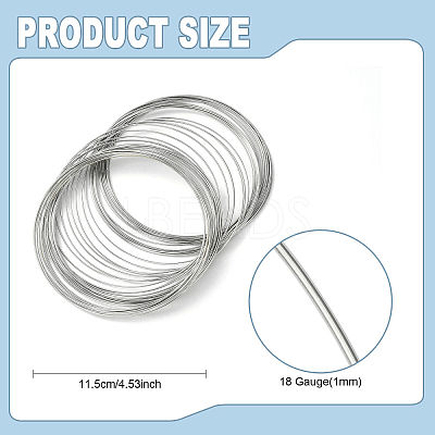 Carbon Steel Memory Wire MW11.5CM-1-NF-1