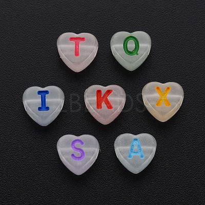 Luminous Acrylic Beads LACR-Q003-003-1