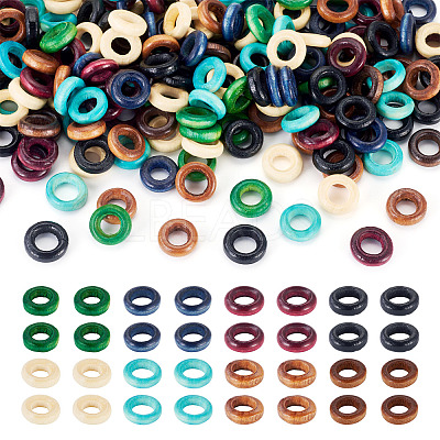 200Pcs Wood European Beads WOOD-TA0002-94-1
