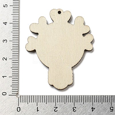 Wood Pendant WOOD-H107-04-22-1