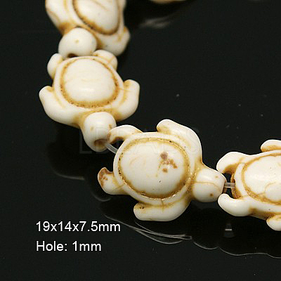 Synthetic Magnesite Beads X-TURQ-E007-13-1