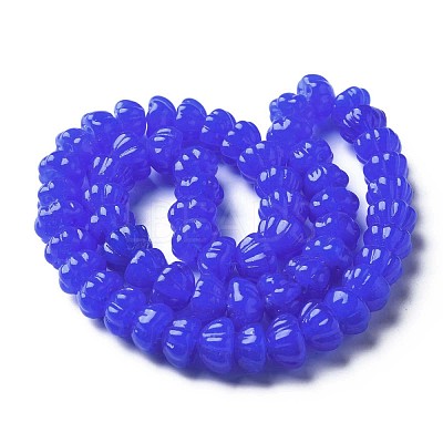 Handmade Lampwork Beads Strands LAMP-T017-06E-1