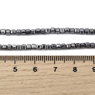 Synthetic Terahertz Stone Beads Strands G-H327-L03-01-1