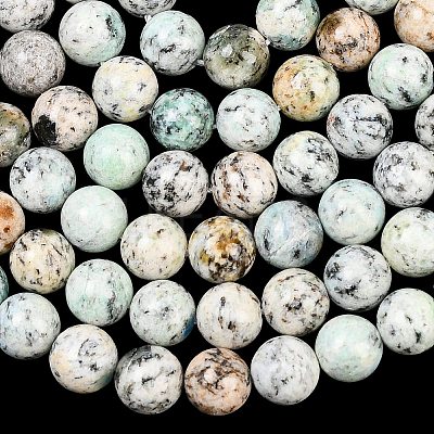 Natural K2 Stone Beads Strands G-K405-B02-8mm-1