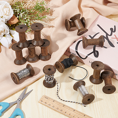 Wooden Empty Spools for Wire TOOL-WH0125-54B-1