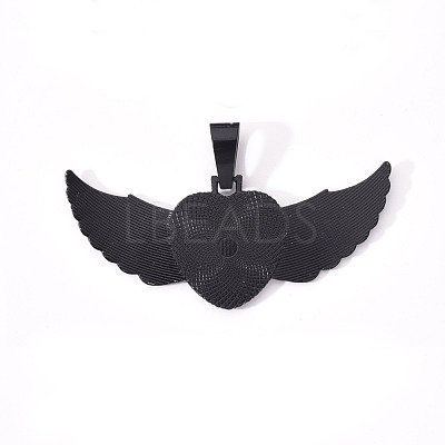 Alloy Pendant Cabochon Settings PALLOY-S107-002EB-RS-1