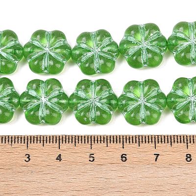 Czech Pressed Glass Beads GLAA-I061-54A-1