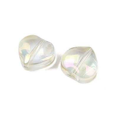 Electroplate Glass Bead EGLA-H102-08Z-1