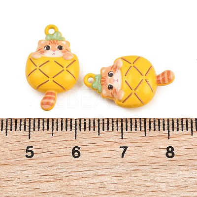 Baking Paint Zinc Alloy Pendants AL-CBA032C-04-1