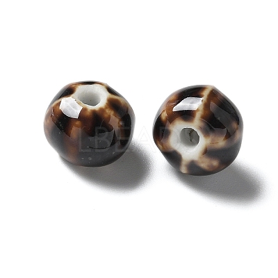 Vintage Porcelain Pumpkin Beads PORC-L080-H04-1