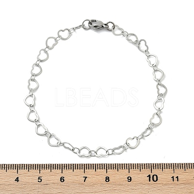 Tarnish Resistant 304 Stainless Steel Chain Bracelets BJEW-P236-07P-1