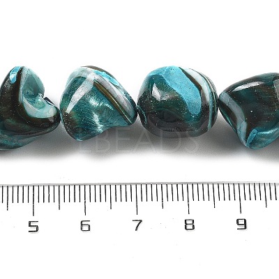 Dyed Natural Trochus Shell Beads Strands BSHE-Z006-02A-1