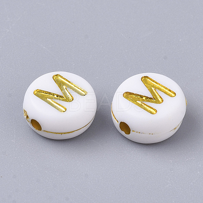 Plating Acrylic Beads PACR-R242-01M-1
