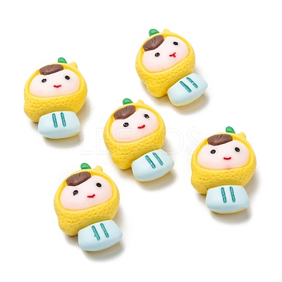 Resin Cabochons CRES-P015-B04-1