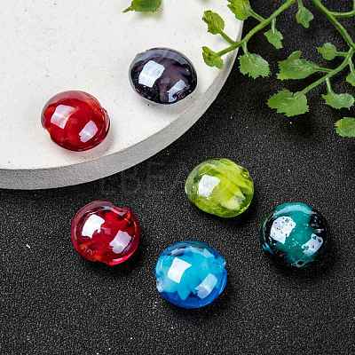 Handmade Lampwork Beads LAMP-S010-16mm-M-1