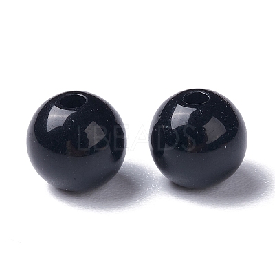Opaque Acrylic Beads MACR-S370-C8mm-S002-1